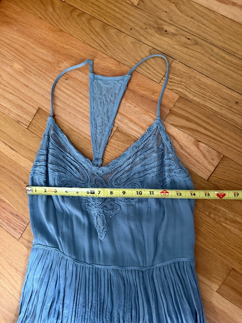Kimchi Blue Size 10 Blue Maxi Dress - Picture 12 of 16